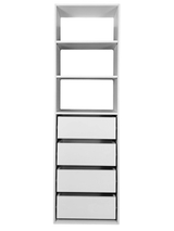 Módulo columna con 4 cajones